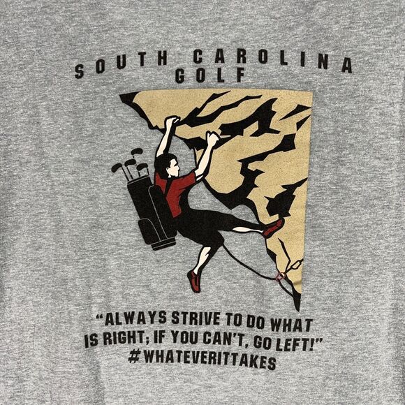 University South Carolina Shirt Mens M Golf‎ Team Gamecocks Alumni Under Armour - Picture 1 of 10
